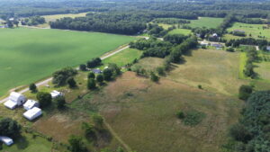 parcel for sale in Three Rivers, MI - aerial photo