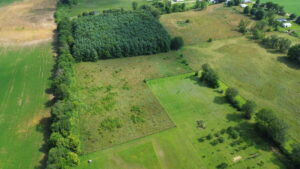 parcel for sale in Three Rivers, MI - aerial photo