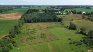 parcel for sale in Three Rivers, MI - aerial photo